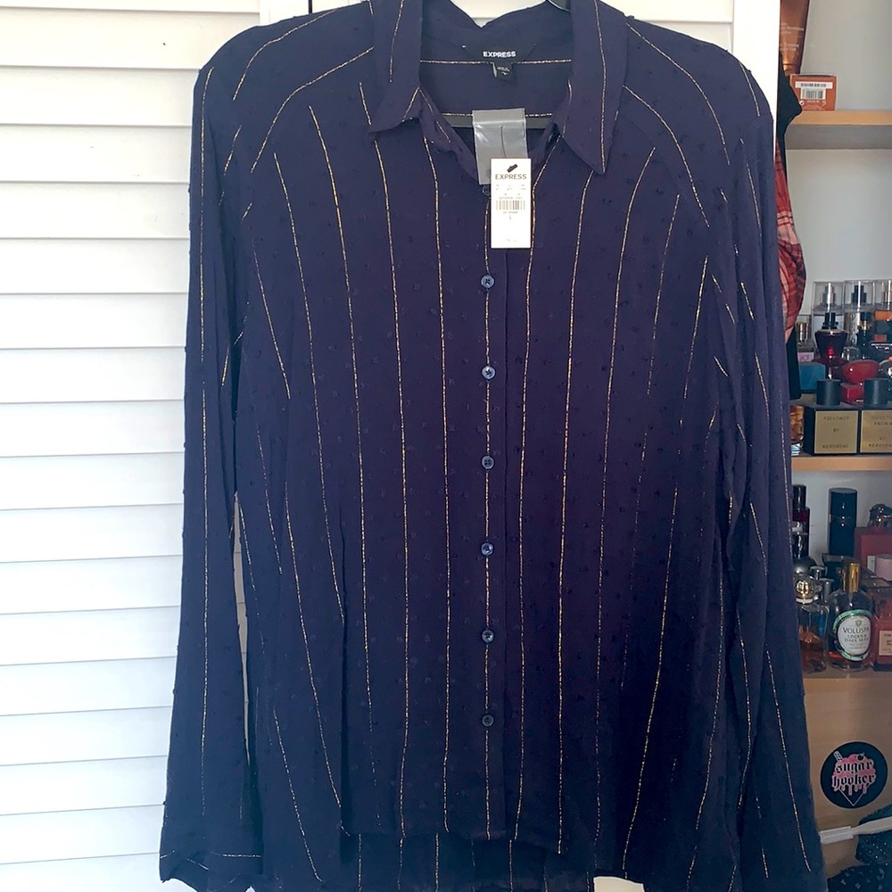 Express Portofino Navy and Gold